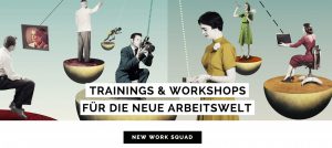 Die Newwirksquad bietet Workshops, Workshops, Coaching und Beratung für die neue Arbeitswelt.